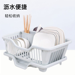 瀝水碗架大號廚房碗盤筷子瀝水置物架盤子收納架水槽洗碗池瀝水籃餐具收納碗筷收納廚房收納廚房置物
