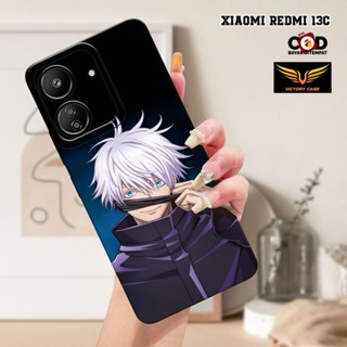 HP 最新 XIAOMI REDMI 13C 手機動漫圖案加厚柔性矽膠軟殼材料 SIKOMO CASE