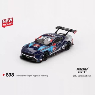 MINI GT 1:64 福特野馬賽車 Ford Mustang GT3 合金汽車模型 898#