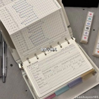 Record🖤 小紅書同款活頁本 小筆記本 a7本子 便攜記事本 工作高顏值隨身口袋A7手賬本 a7筆記本 隨身本