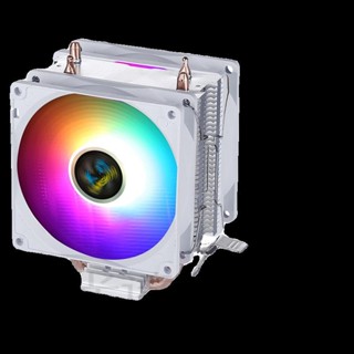 【光達散熱】雙銅管cpu散熱器AMD/775/1155/1700/1366CPU散熱風扇靜音PWM調速