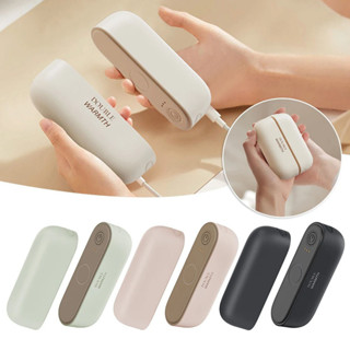 2 合 1 磁性雙電暖手器 3 秒快速加熱袖珍暖手器便攜式 USB 可充電加熱器