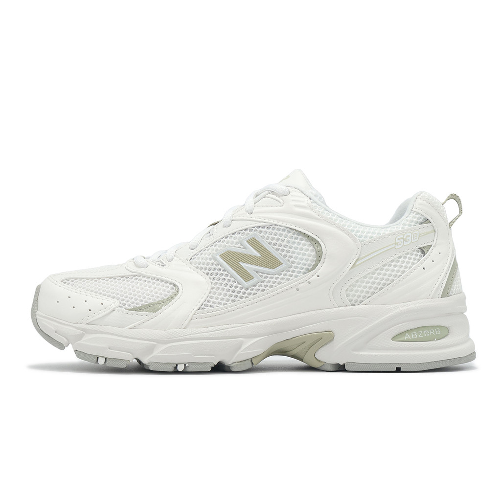 New Balance NB 休閒鞋 530 男鞋 女鞋 米白 綠 復古 運動鞋 [ACS] U530CSC-D