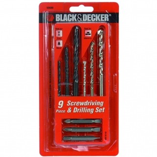BLACK+DECKER 九件式混合配件組