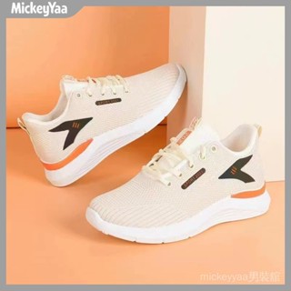 【 mickeyyaa服飾舘】春季新款小白鞋運動鞋女輕便軟底女士跑步鞋學生鞋係帶休閒鞋