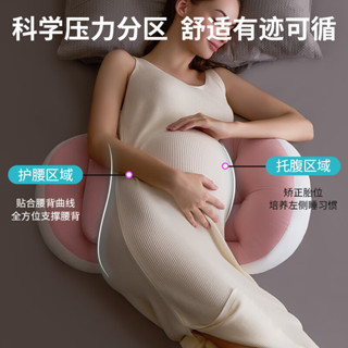 人收藏多米貝貝孕婦枕護腰側睡枕託腹u型側臥抱枕睡覺專用孕期靠枕 護腰神器25.4.6