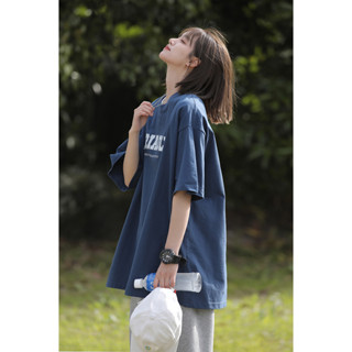 【在臺當天出】美式復古大t oversize 重磅240G純棉T恤 下半身失蹤上衣女 大尺碼男女可穿情侶裝 國中生短袖