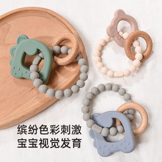 【安心啃咬】兒童牙膠嬰兒磨牙棒蘑菇防吃手神器口欲期安撫咬膠玩具食品級安撫