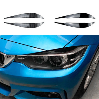 【大拇指】寶馬 BMW 4系 F32 F33 F36 大燈眉 大燈飾條 前燈眉 燈眉 碳纖維紋 烤漆黑