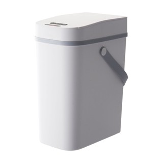 Home Zone 智慧觸碰感應手提式垃圾桶窄型 10L