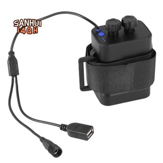 防水 DIY 6X 18650 電池盒盒蓋,帶 12V DC 和 USB 電源,適用於自行車 LED 燈手機路由器