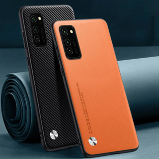 Honor View 30 Pro 豪華 PU 皮套後蓋啞光矽膠保護手機套 Honor 30 Pro Plus 30S