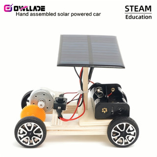 Owllade Stem 益智玩具兒童生日禮物男孩 DIY 太陽能汽車模型套件 NEZHKJ- C-10TYNC