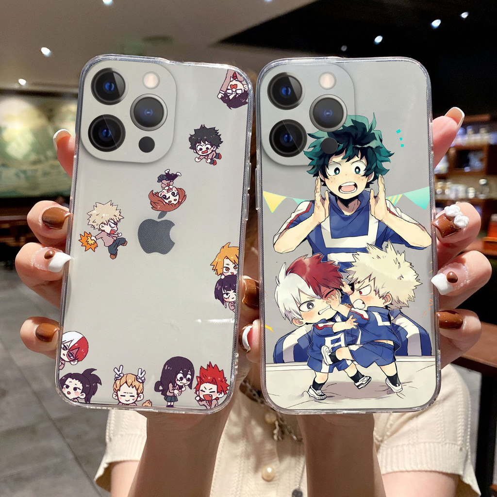 動漫我的英雄學院 Midoriya 手機殼適用於 iPhone 11 12 13 Pro Max
