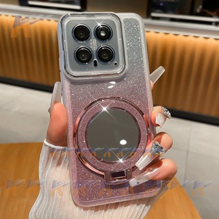 紅米Note11 透明氣囊軟殼 磁吸支架 防摔殼 手機殼 適用 紅米 Note 11S 10 9 Pro 保護殼