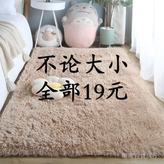 💯臺灣出貨#長毛絨地毯ins北歐風臥室床邊飄窗地墊免打理櫥窗裝飾墊坐墊