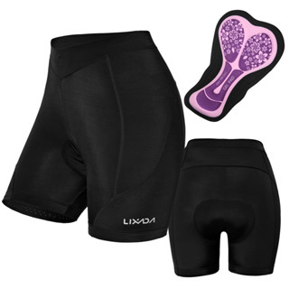 Lixada 女士自行車加墊短褲 Cycle 3D 加墊內衣自行車加墊騎行短褲騎行內衣短褲