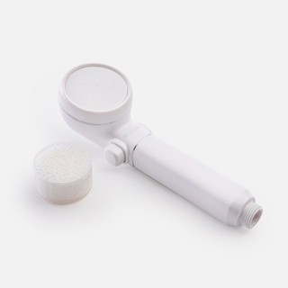 bravat 茶白除氯一鍵止水蓮蓬頭(一機一心)