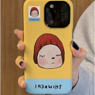 韓系卡通奈美大頭保護殼適用於 iPhone 11 15Pro 14ProMax 7plus 13Pro 16ProMax
