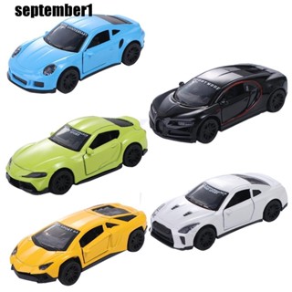 SEPTEMBER1:43保時捷合金汽車模型,合金模型模型車模擬跑車玩具,跑車1:43教育聖誕禮物
