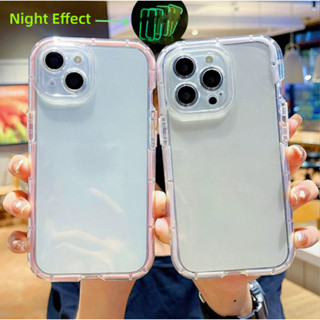 適用於 IPhone 11 12 13 14 15 16 Pro Max Plus XR X XS 柔軟防震氣囊加厚手機