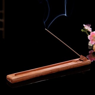🔥熱賣🔥 花梨木綫香爐綫香插實木臥香爐香插創意複古實木香器擺件檀香香爐