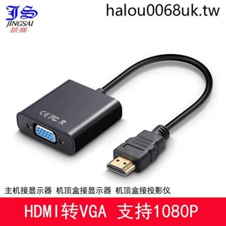 hdmi轉vga轉換器帶音頻供電機頂盒接顯示器高畫質轉模擬轉換器轉VGA