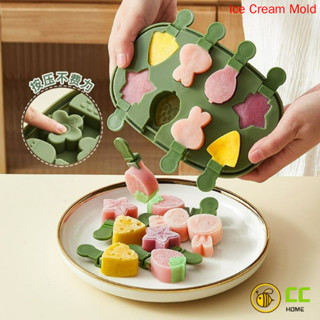 CC❤Home創意DIY雪糕模具食品級矽膠家用兒童做冰棒冰棒冰淇淋冰塊冰格