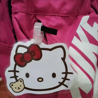 行李箱吊牌HelloKitty凱蒂貓周邊行李牌登機牌書包行李箱掛件吊牌掛飾行李牌書包掛件裝飾25.4.24