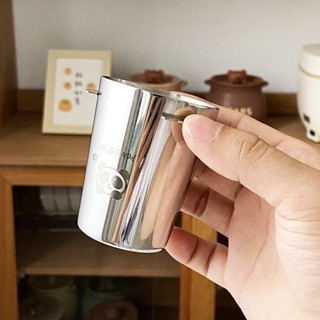 限時價-304不鏽鋼接粉杯手柄接粉器加厚聞香杯咖啡豆量杯51/58磨豆機通用創新