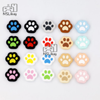 任天堂 Nslikey Cat Paw 可愛矽膠操縱桿保護套適用於 Nintendo Switch Switch Lit