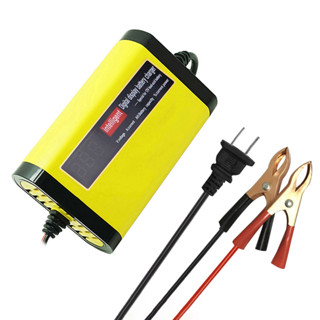 汽車摩托車充電器 12V 2A 全自動 3 級引線交流
