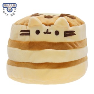 🙏🏻時光文化🙏🏻臺灣出貨💕最新 熱銷 15cm 日本動漫 胖吉貓 漢堡貓抱枕 Pusheen 毛絨玩具蛋