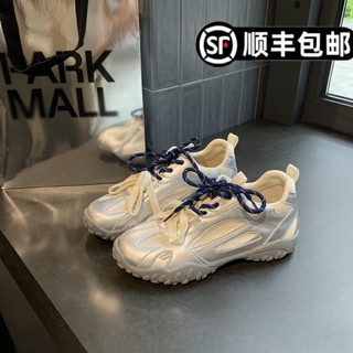 芭蕾老爹鞋 芭蕾鞋 芭蕾德訓鞋 增高芭蕾風德訓鞋女2025春秋新款阿甘厚底休閒運動鞋女
