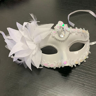 面具mask【2萬人收藏】女款半臉公主兒童節面具化妝舞會舞臺表演COS古風超仙道具批發新款25.4.12