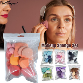 BEAUTY BLENDER [艾美] 腮紅混合工具女性化妝海綿 14 件裝化妝海綿套裝無瑕粉底混合無乳膠美容攪拌器套裝