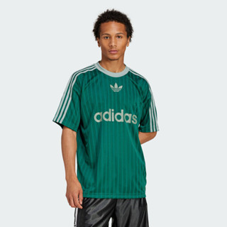 Adidas Adicolor Poly T JP1028 男 T恤 運動上衣 休閒短袖 綠 亞版