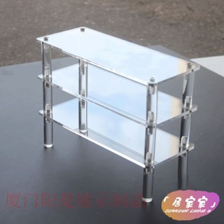 蝦皮超低價 泡泡瑪特收納 公仔模型展示架 公仔展示櫃 壓克力架 公仔展示架 壓克力垂直多層可移動 樓梯架 三層架 階梯架