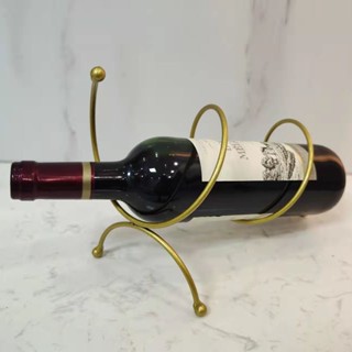 擺件Wine Rack簡約現代客廳裝飾品擺件家用桌面擺件紅酒架酒櫃酒瓶裝飾鐵藝擺件25.4.17