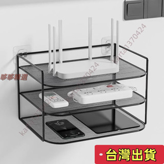 🔥臺灣發貨+統編🔥【爆款熱賣】辦公桌收納架 工位電話架 辦公室桌麵架 資料置物架 屏風懸掛式架 路由器收納盒