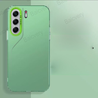 Tecno Camon 40 4G CM5 Pro 5G CM7 彩色銀色啞光硬 IMD 保護套防震保護時尚外殼