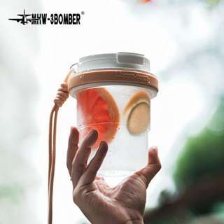 ✨新品特惠✨水杯 咖啡杯 MHW-3BOMBER轟炸機冰酷隨行杯 便攜車載杯子高顔值咖啡冷萃隨手杯