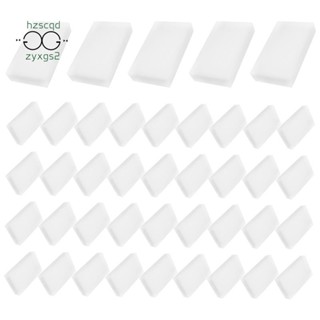 Magic Clean Sponges Eraser,家用海綿橡皮擦清潔劑泡沫清潔廚房、傢俱、汽車、皮革(50 件裝)