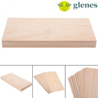 GLENES航空模型層板兒童模型材料自製工藝品DIY木材模型膠合板木板雕塑模型片狀矩形木材