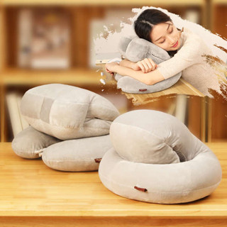 午睡枕 抱睡枕 趴睡枕 辦公室午睡神器午睡枕午覺趴枕女生午休暖手抱枕學生桌上睡覺枕頭