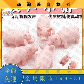 【臺灣熱賣】免運🌈 寵物玩具慘叫豬尖叫豬狗狗玩具 搪膠發聲豬貓咪狗狗玩具 發洩豬 玩具 貓玩具 狗玩具 OHD