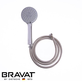 BRAVAT 萊斯 不鏽鋼 三段式蓮蓬頭 軟管組