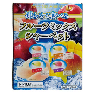 日本-日本好市多costco 雪國綜合水果果凍 水果蒟蒻水果魔芋 果汁果凍 點心零食✨冷凍更好吃✨