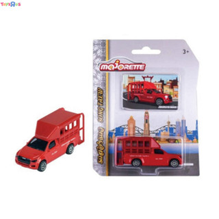 Majorette 美捷輪小汽車-Isuzu D-Max泰國運輸車紅 ToysRUs玩具反斗城