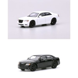1:64 596 克萊斯勒300C美式肌肉車絕命毒師老白座駕黑色合金模型絕版模型